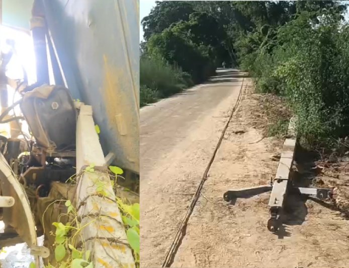 Sambhal News: बेकाबू डंपर ने उखाड़े बिजली के 4 खंभे, बाल-बाल बचे ग्रामीण, कई गांवों में छाया अंधेरा