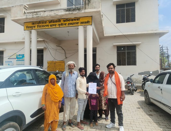 हाथरस के जलालपुर में जर्जर बिजली तारों की शिकायत पर जागा प्रशासन, त्वरित मरम्मत के दिए गए आदेश