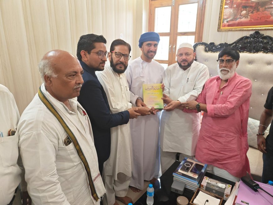 देवबंद में ओमान का प्रतिनिधिमंडल: दारुल उलूम मोहतमिम और मां बाला सुंदरी देवी मंदिर ट्रस्ट अध्यक्ष से की मुलाकात, भाईचारे का संदेश