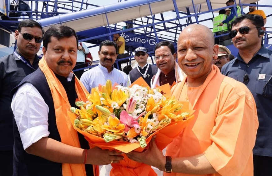 लखनऊ में भाजपा के राष्ट्रीय अध्यक्ष नितिन नबीन का भव्य स्वागत, मुख्यमंत्री योगी ने कराया मंत्रियों और कार्यकर्ताओं से परिचय