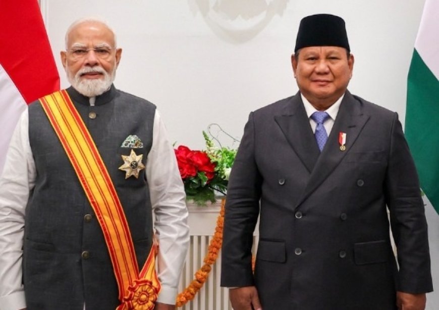 PM Modi Indonesia Highest Civilian Award: पीएम मोदी को मिला इंडोनेशिया का सर्वोच्च नागरिक सम्मान 'बितांग आदिपूर्णा'