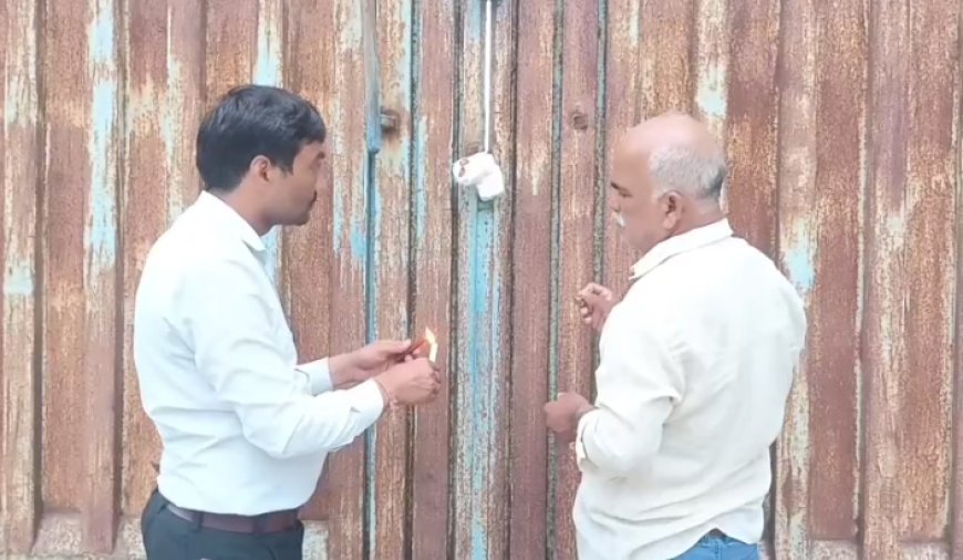 101 करोड़ की ग्राम समाज की जमीन पर प्रशासन का बड़ा एक्शन, मुरादाबाद रोड पर निर्माण सील, कब्जा ग्राम पंचायत को सौंपा