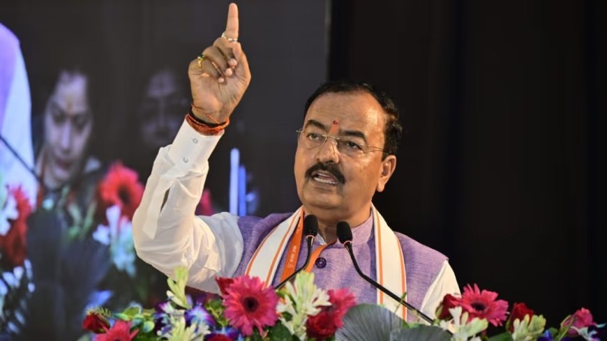 लखनऊ में उप मुख्यमंत्री केशव प्रसाद मौर्य ने महिला हॉस्टल का किया शिलान्यास, उद्यमियों को बांटे आर्थिक अनुदान के चेक