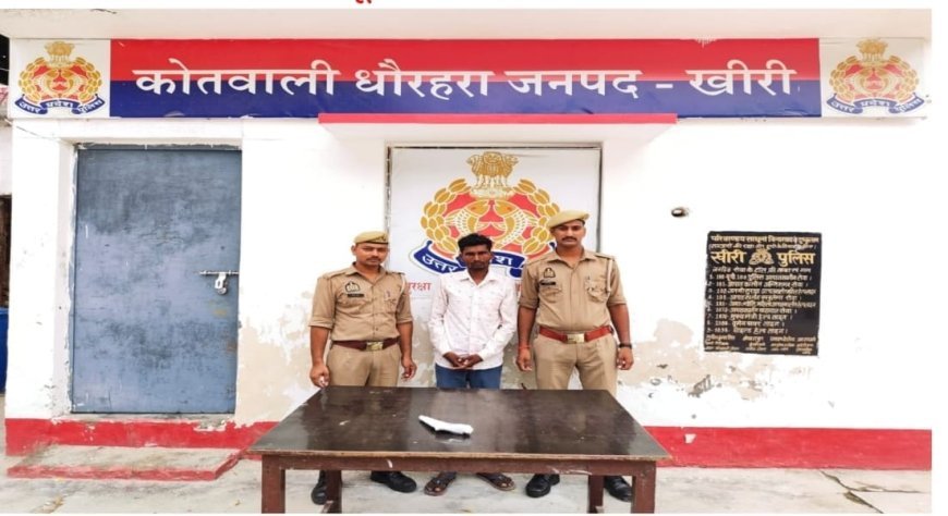 लखीमपुर खीरी में गैंगस्टर एक्ट का वांछित अपराधी गिरफ्तार: कब्जे से अवैध तमंचा और कारतूस बरामद, दर्ज हैं 11 मुकदमे