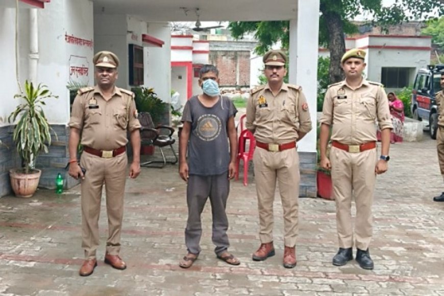 Hardoi: ₹25 हजार का इनामी गैंगस्टर गिरफ्तार, कासिमपुर पुलिस को मिली बड़ी सफलता