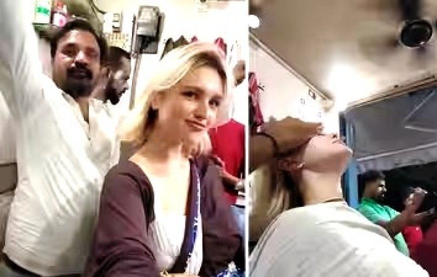 Delhi Local Salon: भारत घूमने आई रूसी महिला ने पुरुषों के सैलून में कराया फेस मसाज, वीडियो वायरल