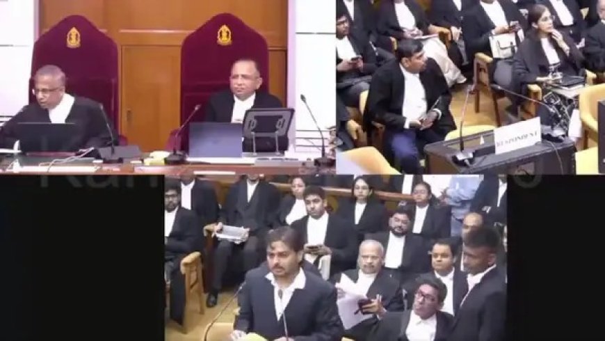 सुप्रीम कोर्ट में जजों के सामने अमर्यादित व्यवहार करने वाले युवक की हुई पहचान, इटावा का रहने वाला है छात्र