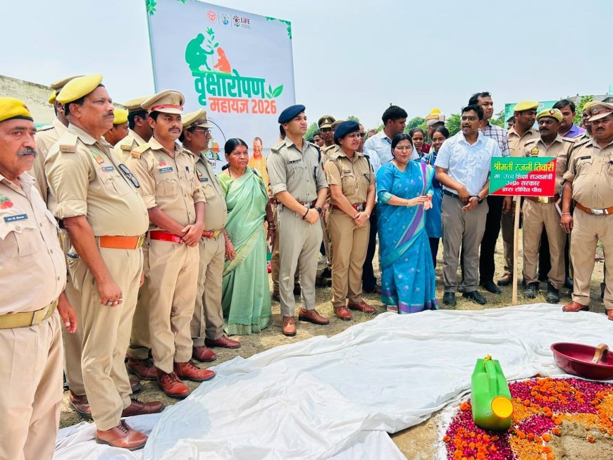 Hardoi News: हरदोई में वृक्षारोपण महायज्ञ के तहत रोपे गए 72 लाख से अधिक पौधे, लक्ष्य से आगे निकला जनपद