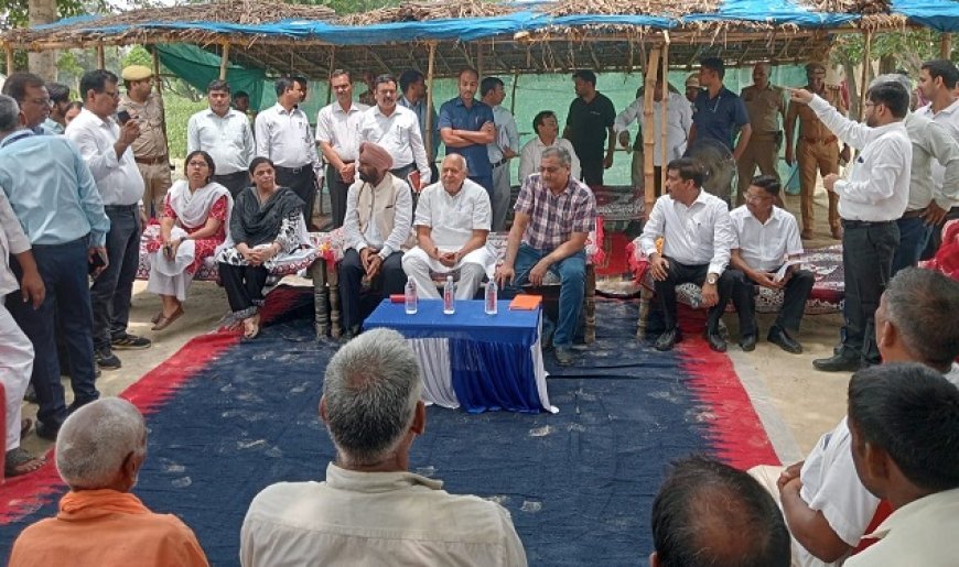 हरदोई में HCL फाउंडेशन CAT सेंटर का दो वर्ष के लिए विस्तार, कृषि मंत्री सूर्य प्रताप शाही ने पॉलीहाउस का किया उद्घाटन