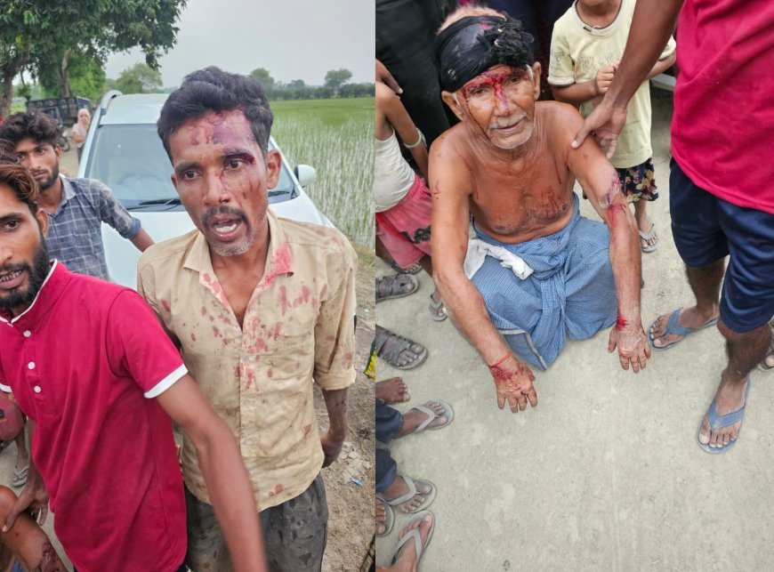 हरदोई में सिंचाई पाइप फटने को लेकर दो पक्षों में खूनी संघर्ष, लाठी-डंडे चलने से कई लोग गंभीर रूप से घायल