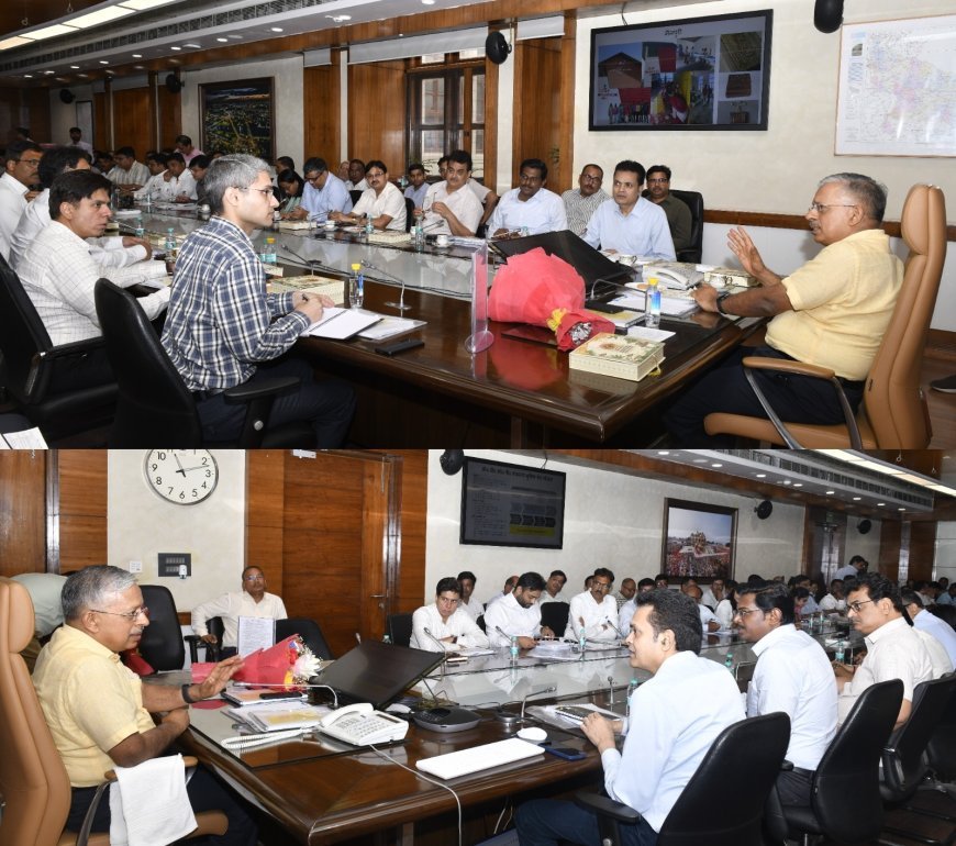 यूपी में ओडीओपी सामान्य सुविधा केंद्रों की समीक्षा, मुख्य सचिव एस.पी. गोयल ने दिए कारीगरों और छोटे उद्यमियों को जोड़ने के निर्देश