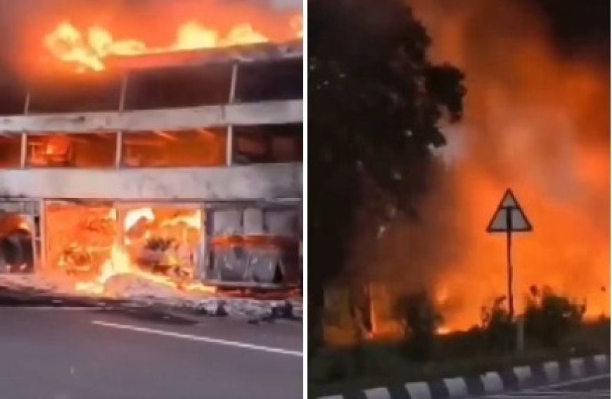 Tamil Nadu Bus Fire: तमिलनाडु के पेरंबलूर में चलती स्लीपर बस में लगी भीषण आग, बाल-बाल बचे 23 यात्री