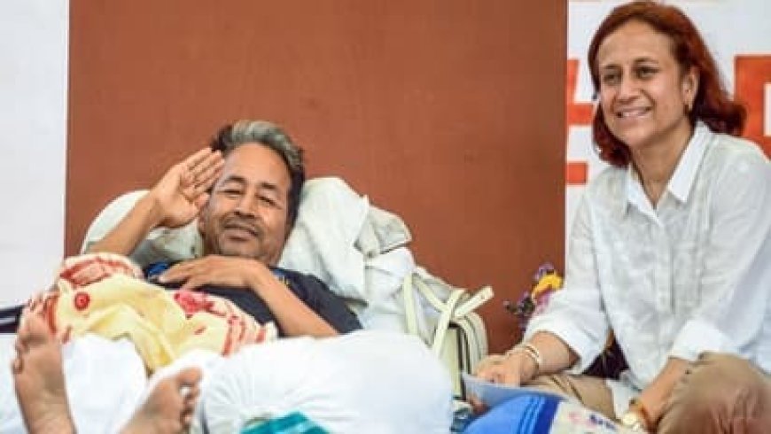 Sonam Wangchuk Health Update: सफदरजंग अस्पताल पर भरोसा नहीं, पति को प्राइवेट हॉस्पिटल शिफ्ट करने के लिए गीतांजलि ने खटखटाया हाई कोर्ट का दरवाजा