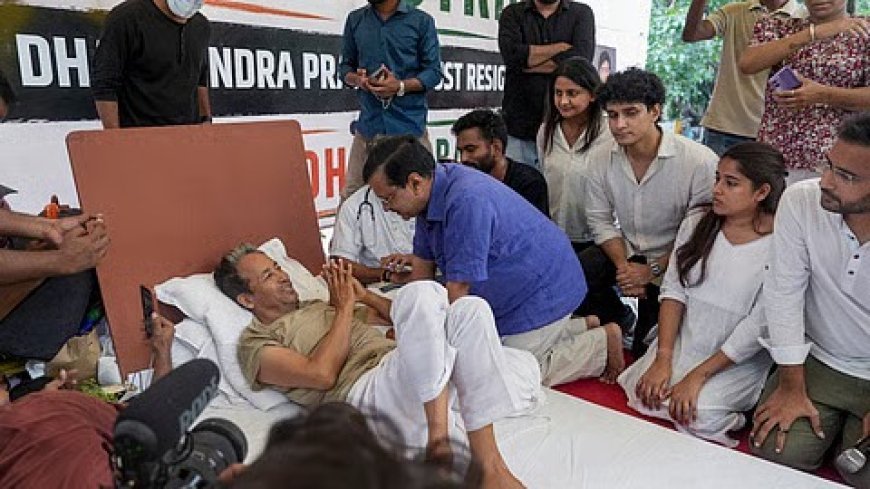 'कल बच्चों को बेरहमी से मारा गया': आरएमएल अस्पताल पहुंचे अरविंद केजरीवाल, जंतर-मंतर प्रदर्शन पर केंद्र सरकार को घेरा