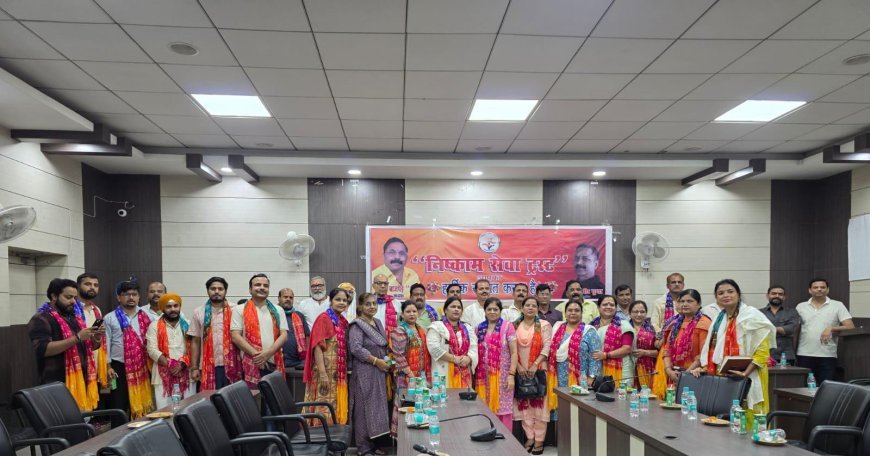 सीतापुर में सामाजिक कार्यों को मिलेगी नई रफ्तार: निष्काम सेवा ट्रस्ट संग एकजुट होंगी संस्थाएं, भारत मिलाप महोत्सव भी होगा भव्य