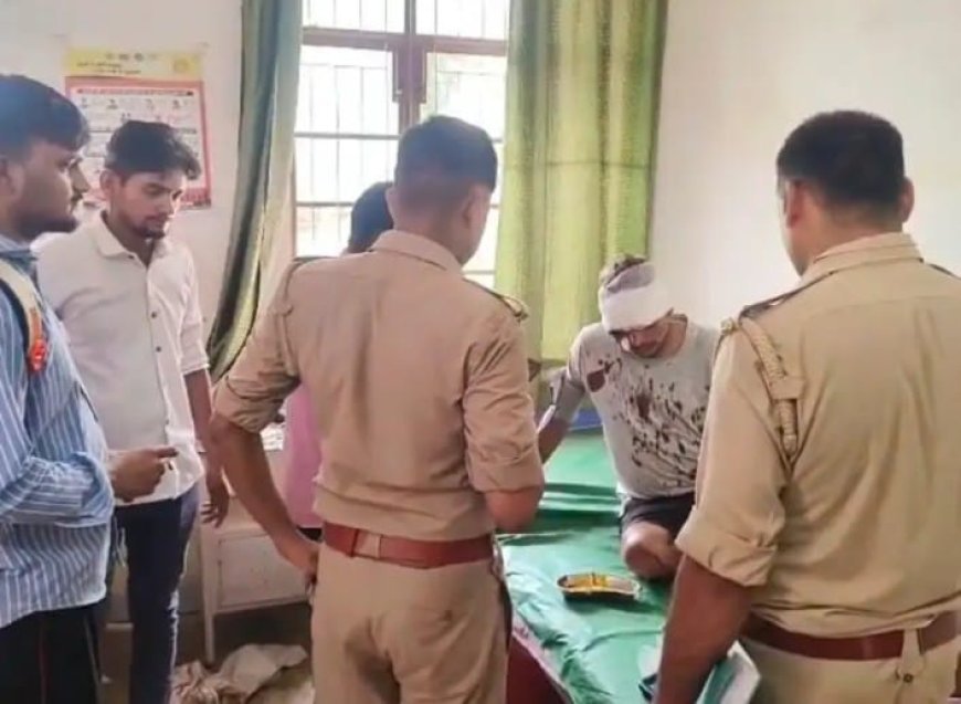 हरदोई के सवायजपुर में पेड़ से टकराया अनियंत्रित लोडर, चालक गंभीर रूप से घायल