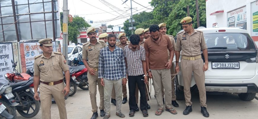 सम्भल पुलिस का बड़ा एक्शन: अंतर्राज्यीय बाइक चोर गैंग का भंडाफोड़, 8 चोरी की मोटरसाइकिलें बरामद
