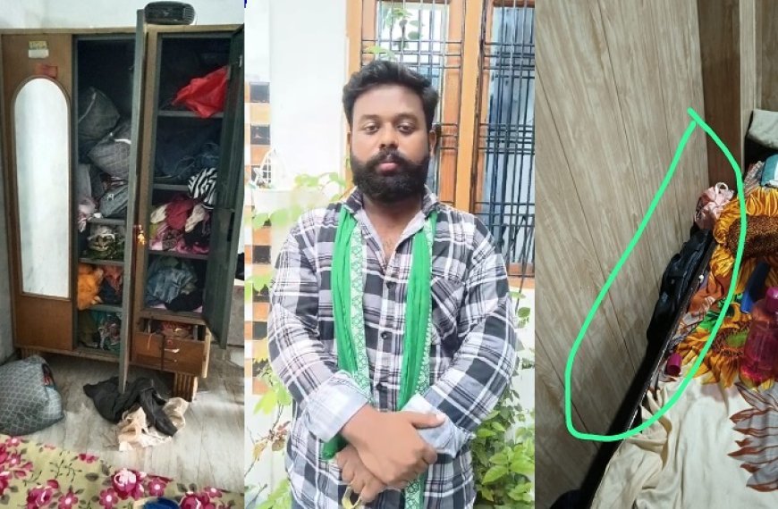 Hardoi: पीछे का दरवाजा तोड़ किसान नेता के घर में लाखों की चोरी, सीसीटीवी डीवीआर लेकर जांच में जुटी पुलिस
