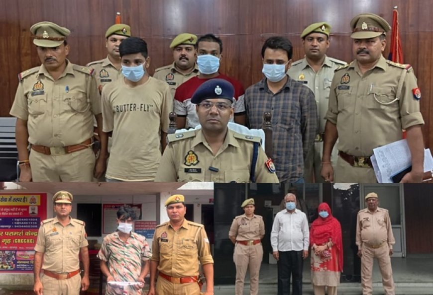 सहारनपुर पुलिस का बड़ा एक्शन: 24 घंटे में चोरी का खुलासा, 3 शातिर चोर गिरफ्तार; लाखों का माल बरामद