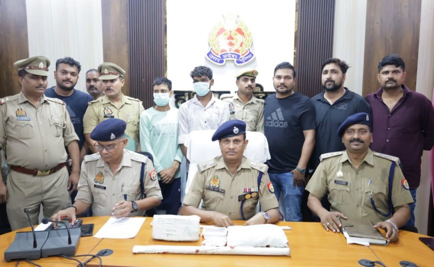 Hathras: हनुमान टीला हत्याकांड, डाकघर चोरी और बैंक सेंधमारी का खुलासा, तीन घटनाओं में एक ही गैंग निकला शामिल