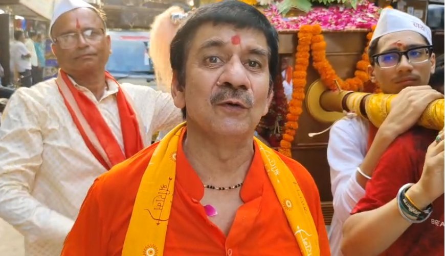 Sambhal: गुरु पूर्णिमा पर श्री साईं मंदिर में उमड़ा आस्था का सैलाब, पालकी यात्रा में गूंजे जयकारे