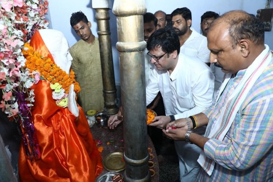Hardoi: भाजपा के ‘समरसता अभियान’ में संत रविदास मंदिर पहुंचे मंत्री नितिन अग्रवाल, किया पूजन-अर्चन