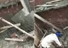 Hardoi: नवनिर्मित कमरे का लेंटर गिरा, किसान ने मिस्त्री पर लगाया लापरवाही का आरोप