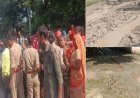 Hardoi: विकास कार्यों की अनदेखी से भड़के ग्रामीण, सांडी-श्री मऊ मार्ग पर लगाया जाम