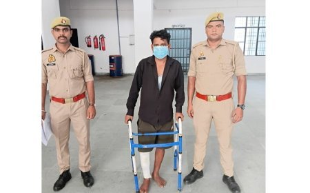 Hardoi: गैंगस्टर एक्ट के वांछित आरोपी को सवायजपुर पुलिस ने किया गिरफ्तार