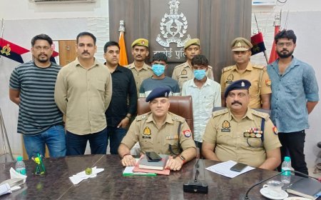 Hardoi: संडीला दोहरे हत्याकांड का खुलासा- प्रेम प्रसंग बना हत्या की वजह, 2 गिरफ्तार, 3 बाल अपचारी हिरासत में