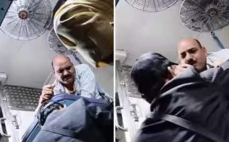Indian Railways Viral Video: जनरल टिकट पर स्लीपर कोच की अपर बर्थ पर सोए अंकल, TTE के पूछने पर दिया मजेदार जवाब