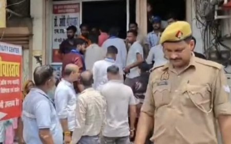 Saharanpur: डिलीवरी के दौरान महिला की मौत! निजी अस्पताल पर लापरवाही का आरोप, परिजनों का हंगामा!!