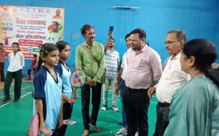 हरदोई में अंडर-14 बेसिक क्रीड़ा प्रतियोगिता का आगाज, खिलाड़ियों ने दिखाया दमखम