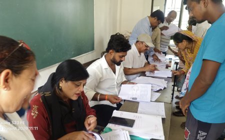 बाजपुर में एसडीएम का बड़ा एक्शन: मतदाता सूची पुनरीक्षण बूथों का किया औचक निरीक्षण