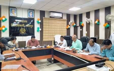 सीतापुर में 'हर घर तिरंगा' और विभाजन विभीषिका स्मृति दिवस की तैयारियां तेज, प्रशासनिक समीक्षा बैठक में दिए गए निर्देश