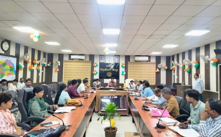 नैमिषारण्य में पर्यटन विकास कार्यों की समीक्षा, श्रद्धालुओं की सुविधाओं और गुणवत्ता पर विशेष जोर