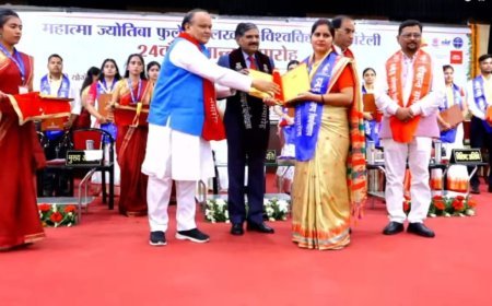 पारिवारिक जिम्मेदारियां निभाते हुए सृष्टि सिंह बनीं रोहिलखंड विश्वविद्यालय की गोल्ड मेडलिस्ट, शिक्षा के क्षेत्र में बनाएंगी करियर