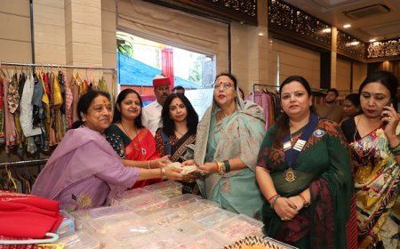 हरदोई में सजा भव्य सावन-तीज मेला, इनर व्हील क्लब D.O.D. की प्रदर्शनी का जिला पंचायत अध्यक्ष प्रेमावती ने किया शुभारंभ
