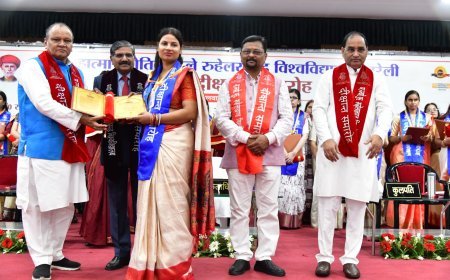 सम्भल की बेटी मनिका प्रीति पाण्डेय ने रूहेलखण्ड विश्वविद्यालय में टॉप कर जीता गोल्ड मेडल, जिले का नाम किया रोशन