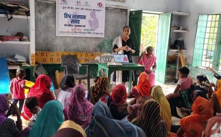 Hardoi: विश्व स्तनपान सप्ताह: कछौना में 'चुप्पी तोड़–हल्ला बोल' अभियान के तहत जागरूकता कार्यक्रम आयोजित