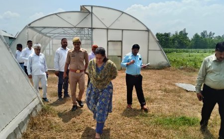 Hardoi: सीडीओ नेहा ब्याडवाल का औचक निरीक्षण, लापरवाही पर कई कर्मचारियों का वेतन रोका, गुणवत्ता सुधार के सख्त निर्देश
