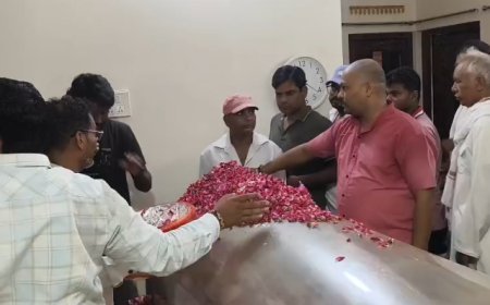 BSP MLA Umashankar Singh Last Rites: बसपा के इकलौते विधायक उमाशंकर सिंह का बलिया में अंतिम संस्कार, बेटे ने दी मुखाग्नि