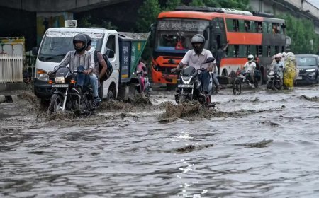 Delhi NCR Heavy Rain: दिल्ली में बारिश ने तोड़ा 15 सालों का रिकॉर्ड, जलमग्न हुईं सड़कें और फिर जारी हुआ अलर्ट 
