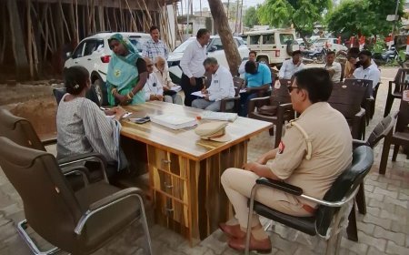 हाथरस: सासनी थाने में समाधान दिवस पर आईं छह शिकायतें, दो का मौके पर हुआ निस्तारण