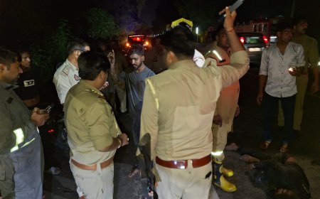 हाथरस में हरिद्वार से लौट रही श्रद्धालुओं की पिकअप पेड़ से टकराई, 11 लोग घायल