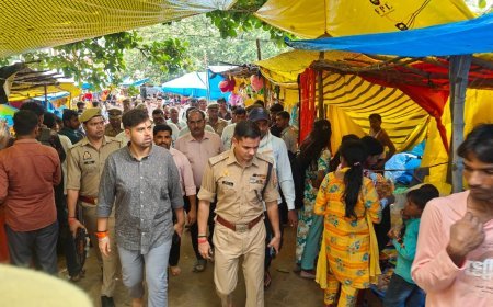 Hardoi: श्रावण के द्वितीय सोमवार पर डीएम-एसपी ने सुनासीर नाथ मंदिर का किया निरीक्षण, कांवड़ यात्रा की व्यवस्थाओं को परखा