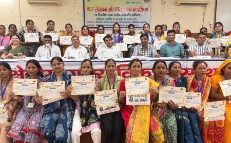 Lucknow: मॉडल संकुल स्तरीय संघ के एमआईएस सहायकों और लेखाकारों का दस दिवसीय आवासीय प्रशिक्षण संपन्न