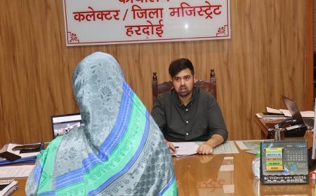 Hardoi: जनसुनवाई- डीएम अनुनय झा ने सुनीं 86 शिकायतें, अधिकारियों को त्वरित निस्तारण के निर्देश