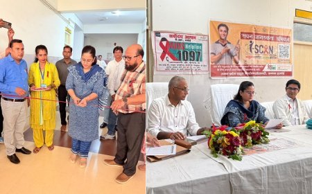 Hardoi: युवा दिवस के अवसर पर हरदोई में एचआईवी/एड्स जागरूकता अभियान का शुभारंभ