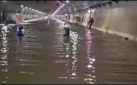 राजस्थान: मुकंदरा चेचट टनल में भरा 3 फीट तक पानी, दीवारों से रिसाव के बाद ट्रैफिक डायवर्ट, 1100 करोड़ के प्रोजेक्ट पर उठे सवाल